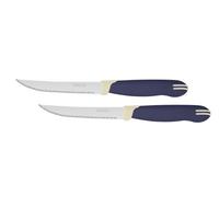 Нож Multicolor для стейка 12,5см синий с белым 23529/215