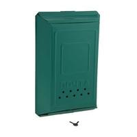 Ящик почтовый металлический с замком "Зеленый