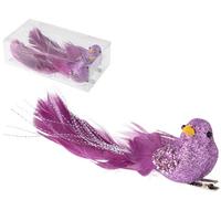 Украш.декор.на клипсе "Птица счастья" 2шт.110381 /10/