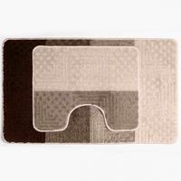 К-т ковр.для в/к 2шт.AQUA-PRIME SILVER 50*80/40*50см 11мм кор.AQP.BAN.SIL.202239-2.50х80-BR /25/