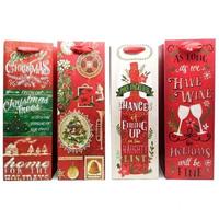 Пакет подар.НОВОГОДНИЙ 32*26*10см МС-2404011-М /12/