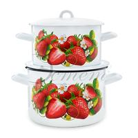 Н-р посуды"Клубника"цил.(2,9л 4,3л)ЭТ-72869