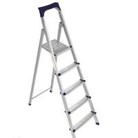 Стремянка стальная с широкими ступенями 4ст.черн.S1114