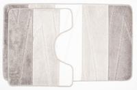 Комплект ковр.для в/к 2шт.AQUA-PRIME Enigma 50*80/40*50см 12мм сер.AQP.EN.02.03.55-2.50х80 /20/