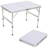 Стол складной TD-02 (90*60*60см)алюминий +мдф 993096