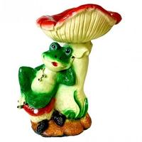 Изд-е гипс"Лягушка на привале под мухомором"410*350мм 454