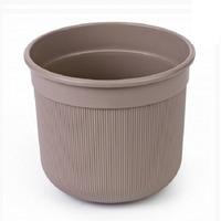 Горшок цв. "Сканди" 10л с дрен.вст.какао М9172 /8/