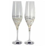 Фужер 250мл 2шт 1711/2-34 "Золотая спираль" /12/