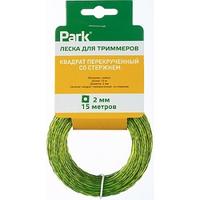 Леска д/триммеров 2,0мм*15м (квадрат перекруч.со стержнем) 990620 /16/