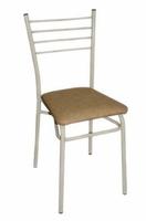 Стул стальн.с мягк.сид.(беж.) 900102 /15/
