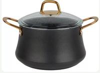 Кастрюля 6,7л с кр.24см "Eclipse" алюм.п/уп.820-029 /4/