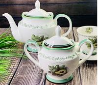 Сервиз чайн.15пр АВОКАДО фарф.п/у 109-073 /4/