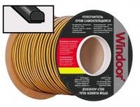 Уплотнитель PROFITRAST/WINDOOR Р корич.9*5,5мм 150м /6/