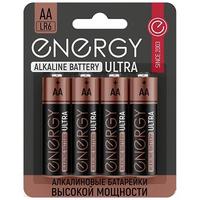 Батарейка Energy Ultra LR6/4B 4шт 104405 /10/