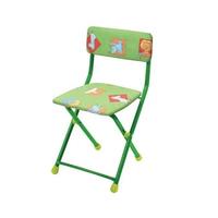 Стул дет.скл.мягкий СТУ1/3 зверята на зеленом