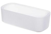 Кашпо СТРИП 290*130мм 1,7мм со встав.бел.М3251 /9/