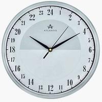 Часы настен.Atlantis GD-9530А2 silver 300*300*42мм /2/