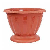 Вазон "Пальмира" 10л /10/ М1563 (коричн.) Б