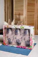 Н-р кружек д/чая 250мл 1649/6-Д "Милори" /4/