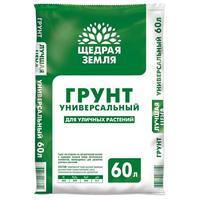 Грунт Щедрая земля Универсал 60л Фас