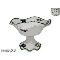 Конфетница на нож.17см ФРУКТЫ п/уп 105-829 /18/