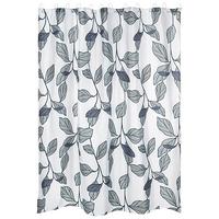 Занавеска д/ванной "Ветки с листьями" SC-PE-57 109003 /12/