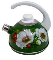 Чайник 2,5л п/р бордовый Маричка ТМ04/25/01/33 /4/