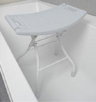 Стул складной в ванну ССВ1/СР сер.