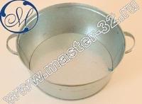Таз 26л круглый оцинк.(5)