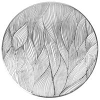 Салфетка сервир.(плейсмат)"Ajoure" d38см сереб.9903312-2 /8/