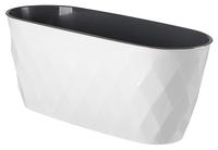 Горшок д/цв."Laurel" 5л с/п дренаж.встав.бел.221611129/01 /10/