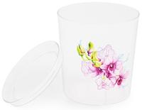 Горшок цв. д/орхидеи 1,8л с/п М1604 прозр./30/ Б