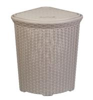 Корзина д/белья "Ротанг" 60л углов.(латте) 235020 /8/