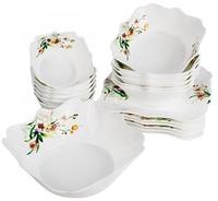 Н-р стол.19пр.стеклокер.Валерия квадр.1/2 18104-19с2