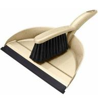 Комплект щетка-сметка "Malta" с совк.L225мм (беж.флэк) 221214527/04 /28/