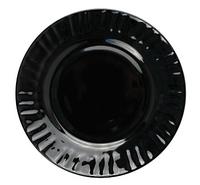 Тарелка плоск.круглая d=20см черный 6/48 100ч-т8