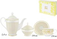 Сервиз чайн.14пр 250мл DAMASK фарф.п/уп 105-966 /3/