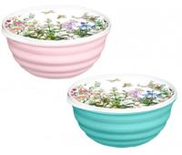 Миска "Latina" 3,2л с кр.с декор."Розовый сад" (микс) 223111990/00 /15/