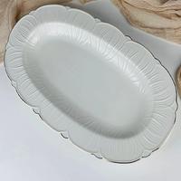 Блюдо овал.46см ORCHIDEA п/у фарф.109-278 /8/