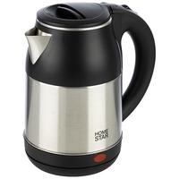 Чайник HOMESTAR HS-1034 1,8л стал.черн.102668 /12/