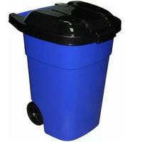 Контейнер 65л универс.на колес.син.М4664 /1/