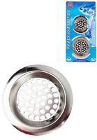 Н-р фильтров д/раковины 2шт.(6см+7,5см) нерж.5/1000 нфр1