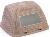 Хлебница "Плетенка" (св.-корич.) М4903 /6/ Б