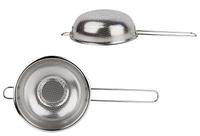 Дуршлаг 13,5см нерж.ст.410 с ушком и ручк.1/80 др13р