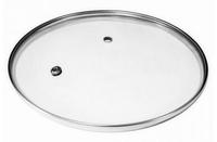 Крышка стекл.с мет.об.д.24см (без ручки) 4624