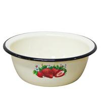 Миска 1,5л крем.Сочная клубника С-0308/4Км/ск /10/