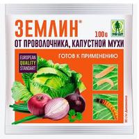 Ср-во защиты раст. от насекомых Землин 100г Техноэкспорт 01-205 Green belt /50/