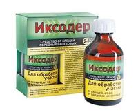 Ср-во д/обраб.тер.от клещей,мурав,тарак,блох,клоп.Иксодер 50мл Ваше Хозяйство