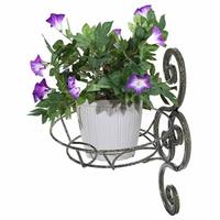 Подставка настен.Муза 1горш.бронза