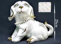 Статуэтка "Собака" 25см п/уп фарфор 107-113 /6/